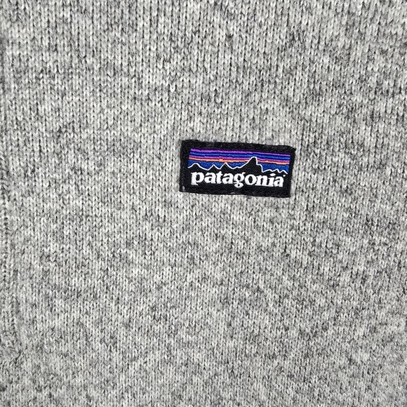 Patagonia Women's Better Sweater 1/4-Zip Fleece In Birch White Size Medium - Picture 5 of 15